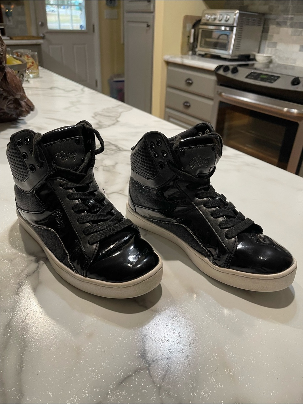 Pastry Pop Tart Glitter Hip Hop Dance Sneakers